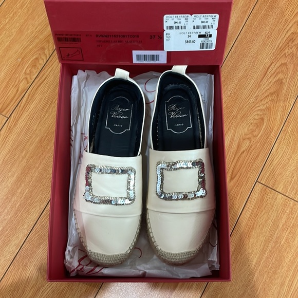 Roger Vivier Espadrilles beige - Picture 3 of 4